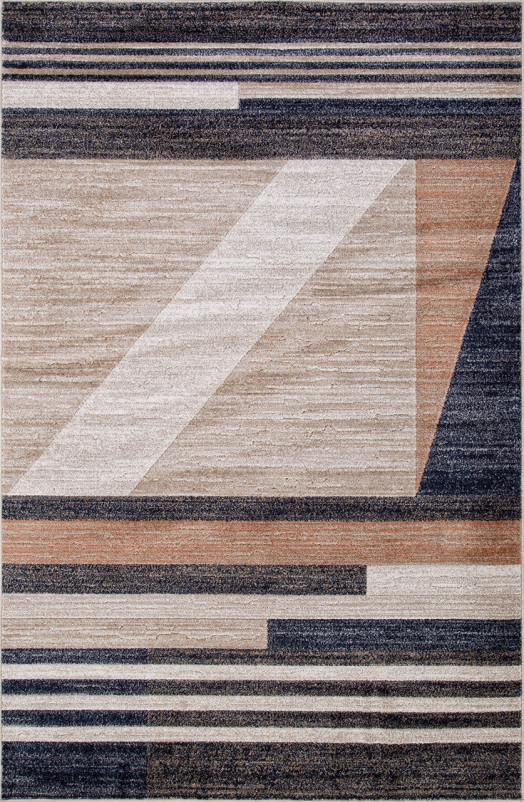 Ковер D790 - BEIGE-GRAY - Прямоугольник