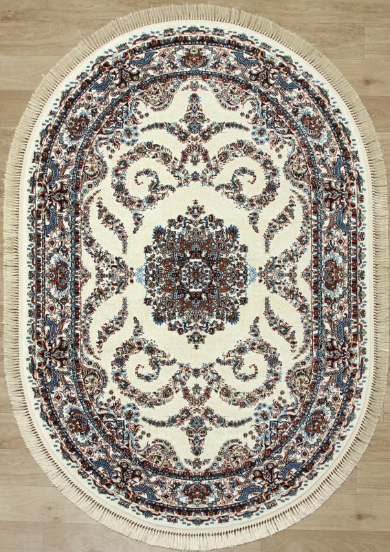 Ковер 08612A - CREAM / CREAM - Овал