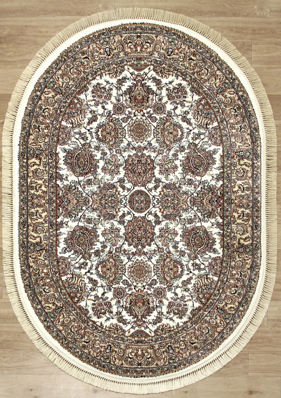 Ковер 08613A - CREAM / CREAM - Овал