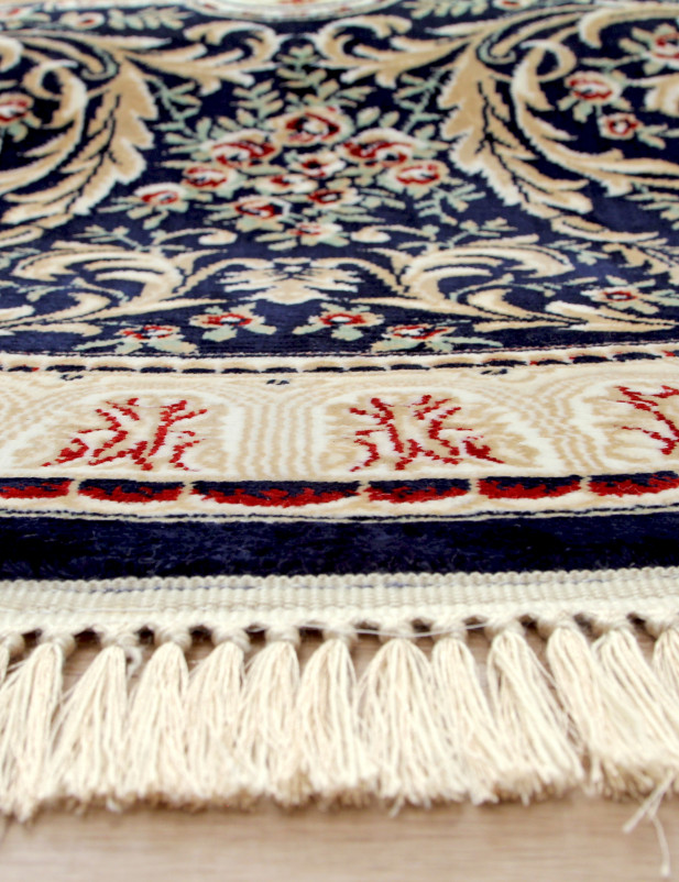 Ковер 08615T - BLUE / BLUE - Овал