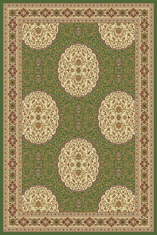 Ковер 1902 - GREEN 8 - Прямоугольник