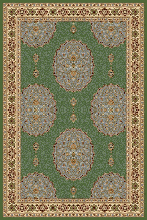 Ковер 1902 - GREEN 9 - Прямоугольник