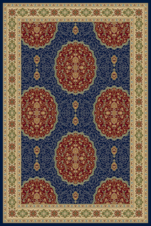Ковер 1902 - NAVY 8 - Прямоугольник