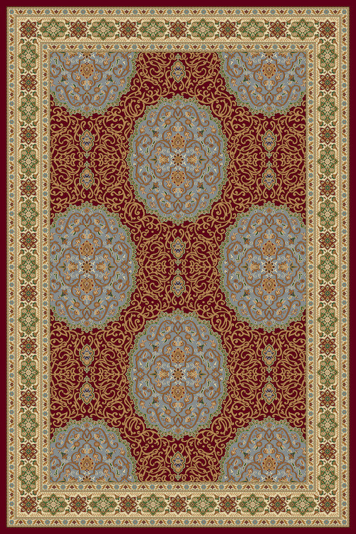 Ковер 1902 - RED 6 - Прямоугольник