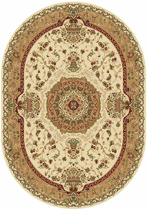 Ковер d037 - BEIGE - Овал