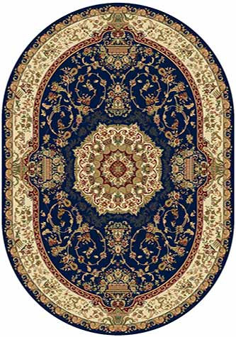 Ковер d037 - NAVY - Овал