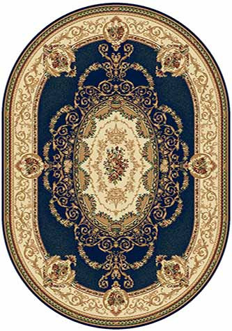 Ковер d058 - NAVY - Овал