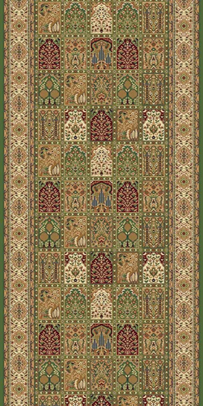 Ковер d145 - GREEN - Дорожка