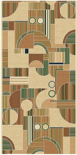 Ковер d149 - BEIGE - Дорожка