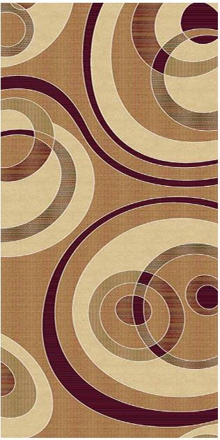 Ковер d151 - BEIGE - Дорожка