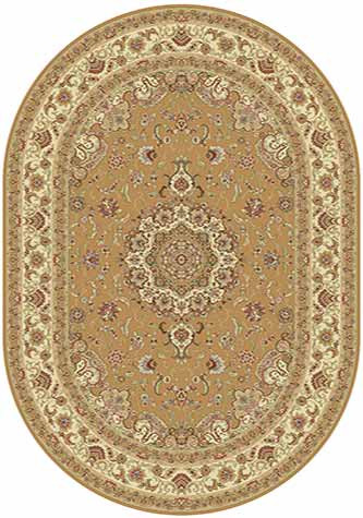 Ковер d158 - BEIGE - Овал
