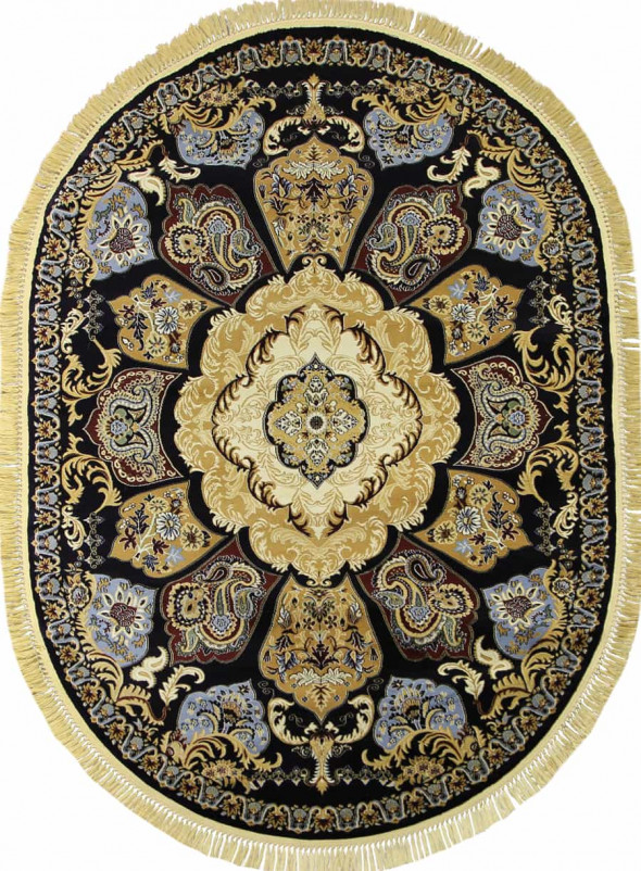 Ковер D428 - NAVY - Овал
