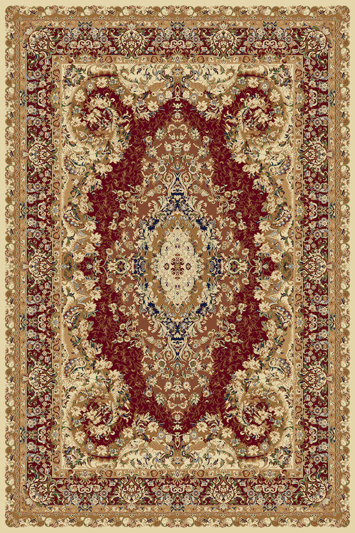 Ковер D434 - RED - Прямоугольник