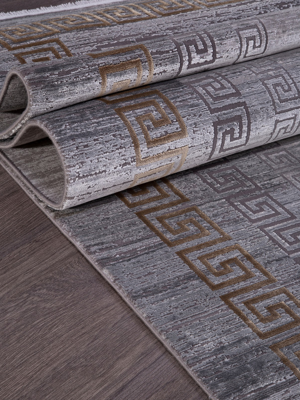 Ковер Y5315F - GREY / D.GREY - Прямоугольник