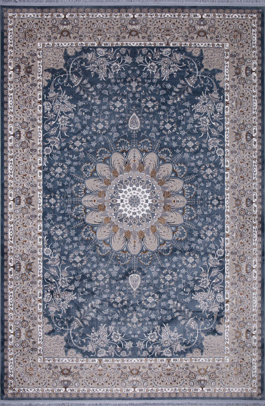 Ковер 9760A - BLUE / BLUE - Прямоугольник