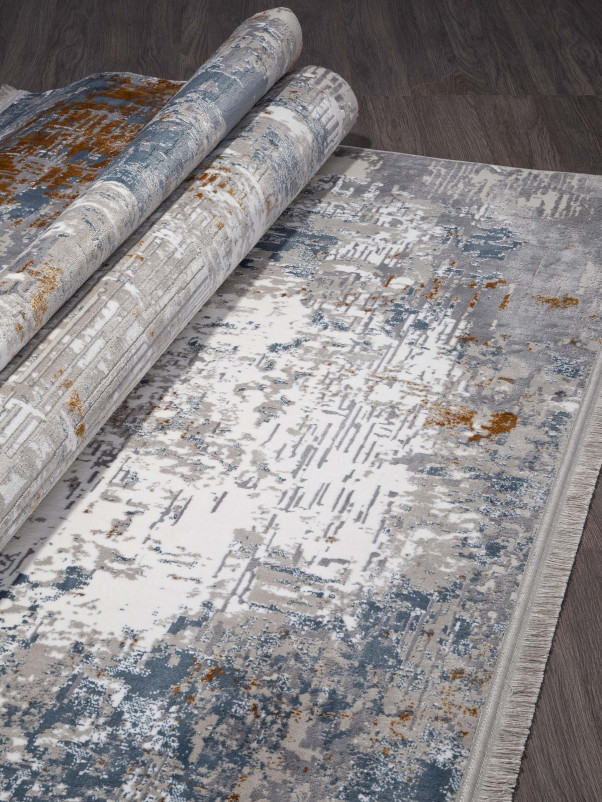 Ковер 9763A - BLUE / BEIGE - Прямоугольник