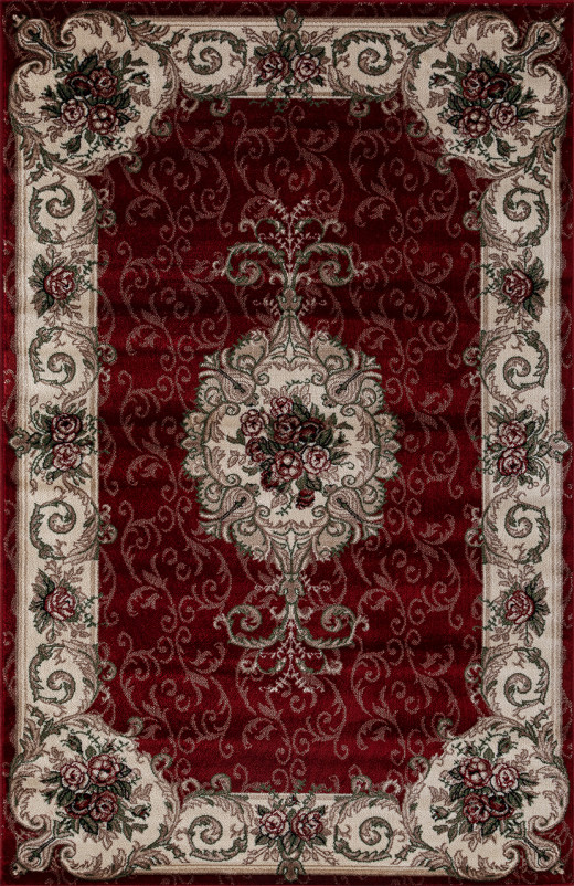 Ковер D067 - RED - Прямоугольник