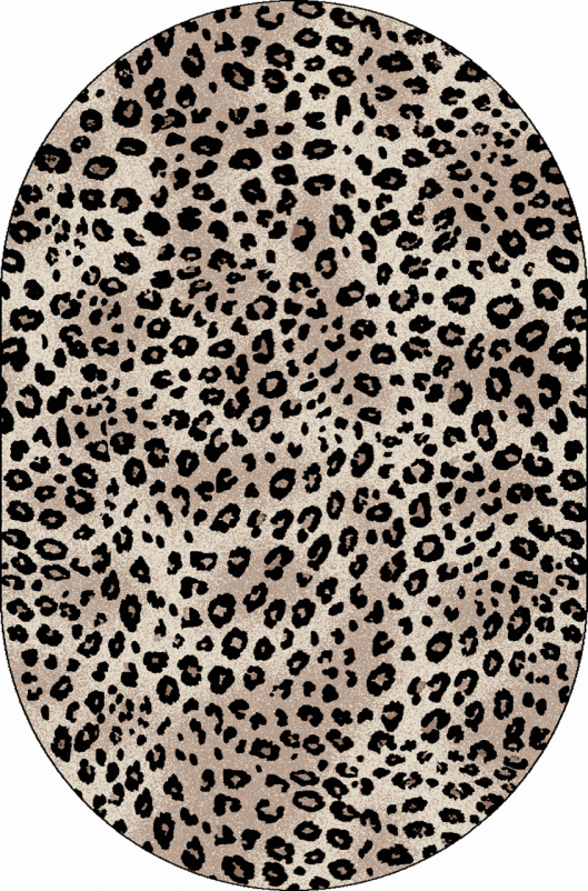 Ковер D107 - BEIGE - Овал