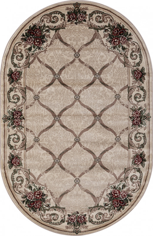 Ковер D468 - CREAM - Овал