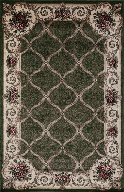 Ковер D468 - GREEN - Прямоугольник