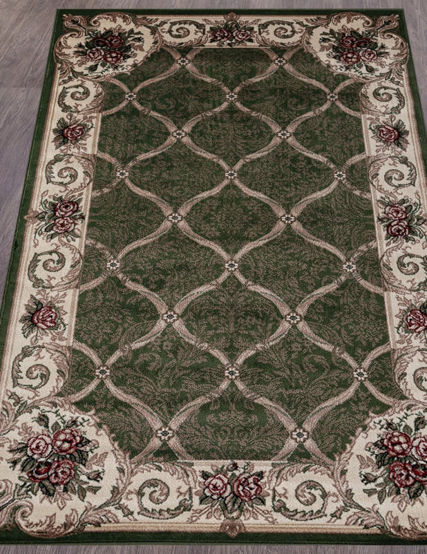Ковер D468 - GREEN - Прямоугольник
