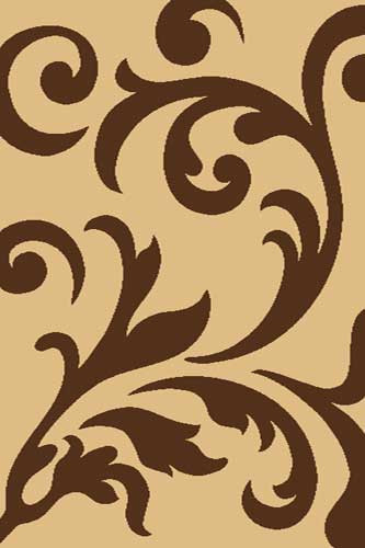 Ковер s129 - BEIGE-BROWN - Прямоугольник