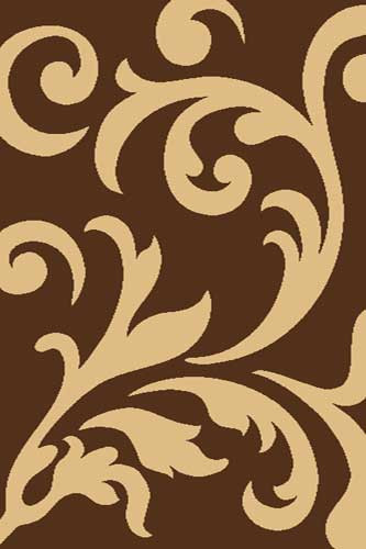 Ковер s129 - BROWN-BEIGE - Прямоугольник