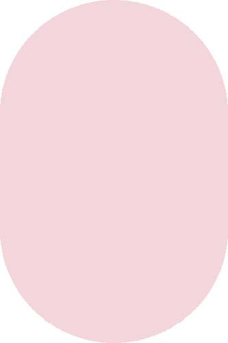 Ковер s600 - CREAM-PINK - Овал