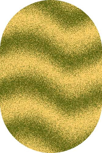 Ковер s601 - YELLOW-GREEN - Овал