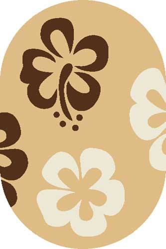 Ковер s605 - BEIGE 2 - Овал
