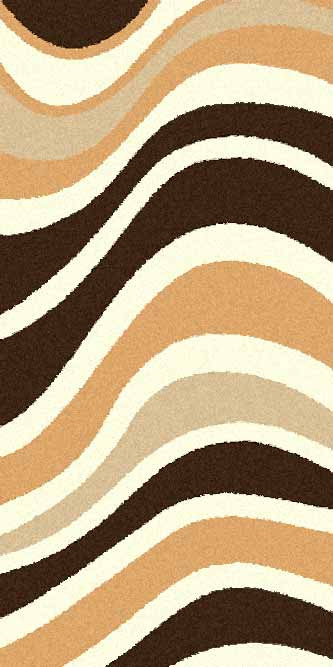 Ковер s607 - BEIGE-BROWN - Дорожка