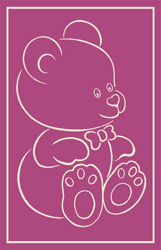 Ковер C026 - PINK - Прямоугольник