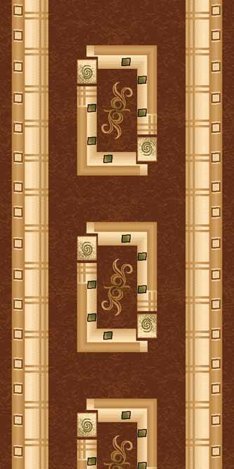 Ковер 5263 - BROWN - Дорожка