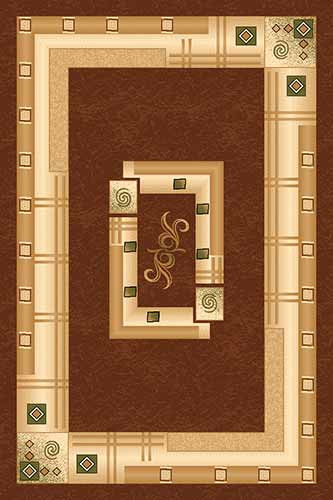 Ковер 5263 - BROWN - Прямоугольник