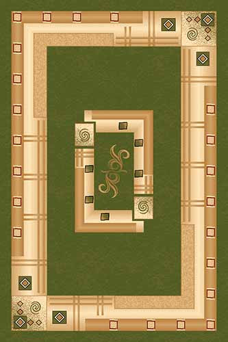 Ковер 5263 - GREEN - Прямоугольник