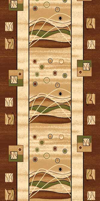 Ковер 5409 - BROWN - Дорожка