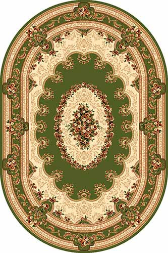Ковер 5440 - GREEN - Овал