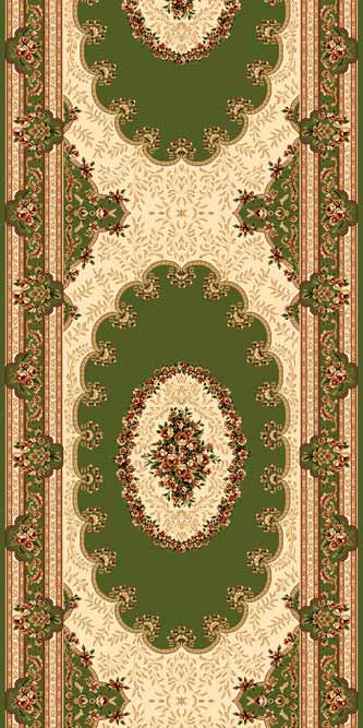 Ковер 5440 - GREEN - Дорожка