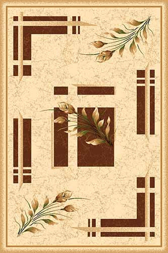Ковер 5442 - BEIGE-BROWN - Прямоугольник