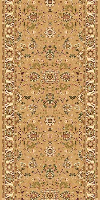Ковер d013 - BEIGE - Дорожка