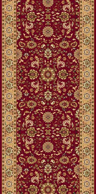 Ковер D013 - RED - Дорожка
