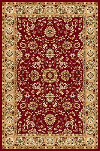 Ковер d013 - RED - Прямоугольник