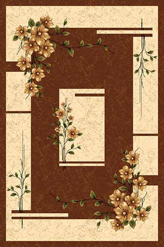 Ковер d024 - BROWN - Прямоугольник
