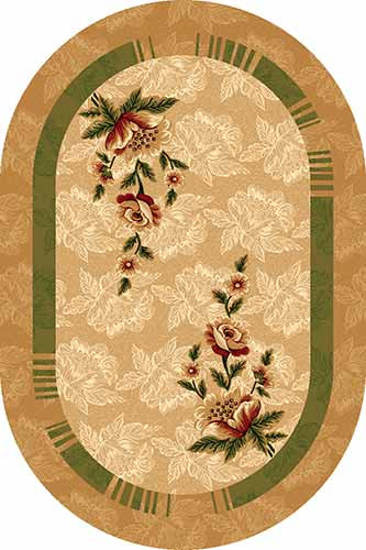 Ковер d042 - BEIGE - Овал