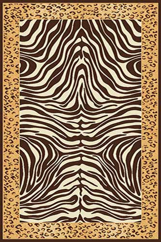 Ковер d079 - BROWN - Прямоугольник