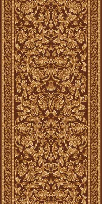 Ковер d126 - BROWN - Дорожка