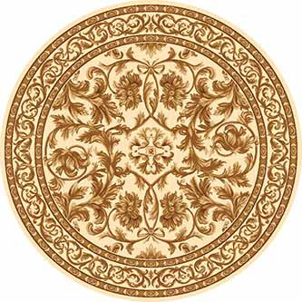 Ковер d126 - CREAM - Круг