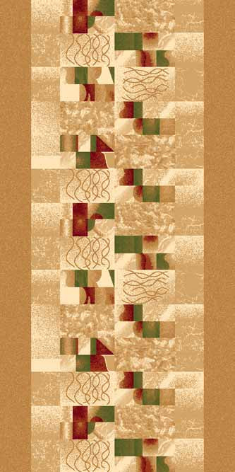 Ковер d143 - BEIGE - Дорожка