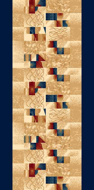 Ковер d143 - NAVY - Дорожка