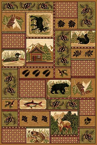 Ковер d289 - BEIGE - Прямоугольник